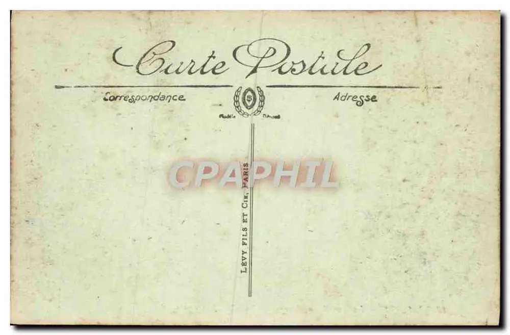 NANTES — A Torre do Castelo — LL. — Editor LL. — N° 13 - Verso