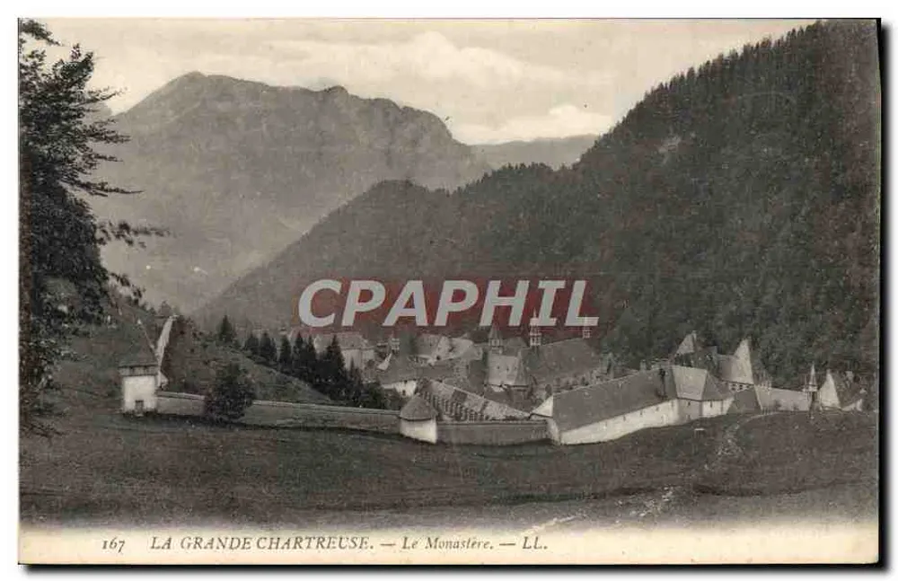La Grande Chartreuse — O Mosteiro — LL. — n° 167 - Frente
