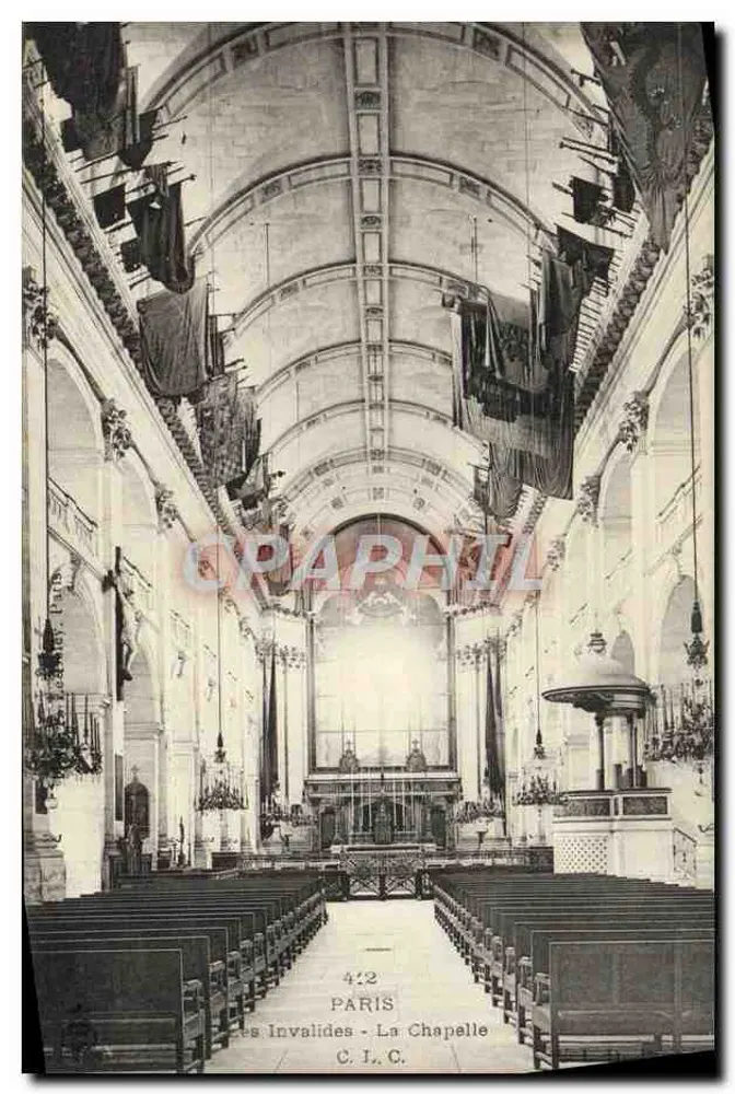 Les Invalides - La Chapelle — Parijs — C. I. C. n° 4:2 - Voorkant