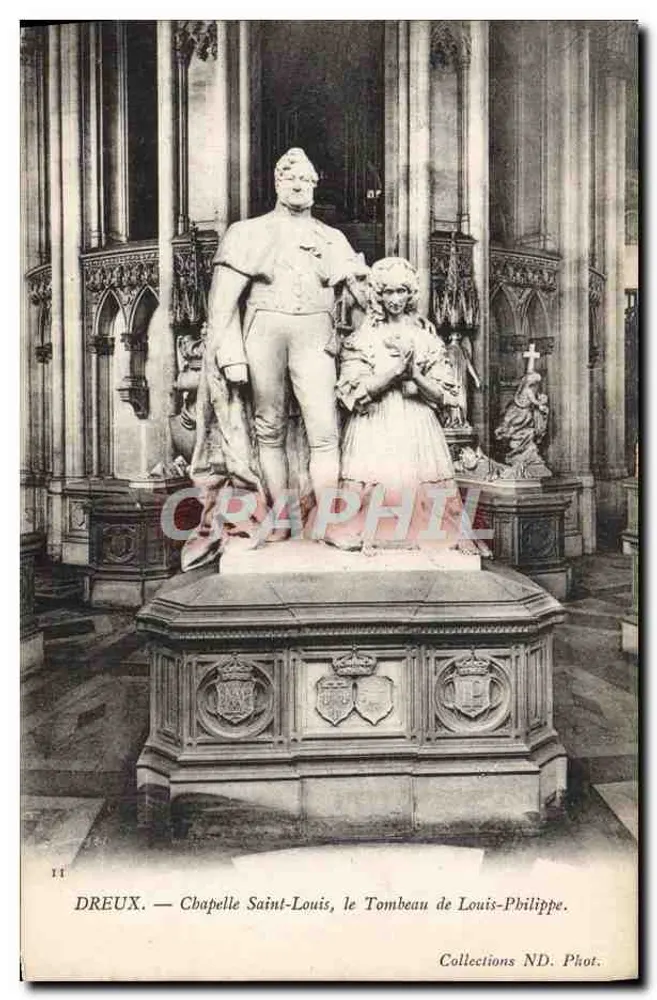 Chapelle Saint-Louis — Grabmal von Louis-Philippe — Collections ND. Phot. - Vorderseite