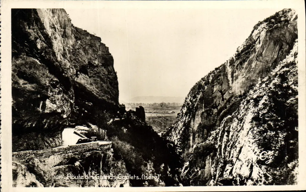 Rodovia dos Grandes Goulets — Isère — Edição « Maligogne » Grenoble - Frente