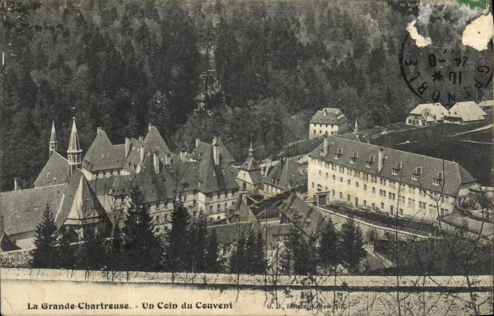 La Grande-Chartreuse - Un Coin du Couvent — G. D., éditeur, Valbonne - Frente