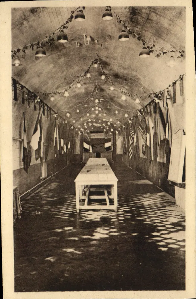 Befestigung von Verdun — Saal, in dem der Unbekannte Soldat ausgewählt wurde — Éditions Verdun - Vorderseite
