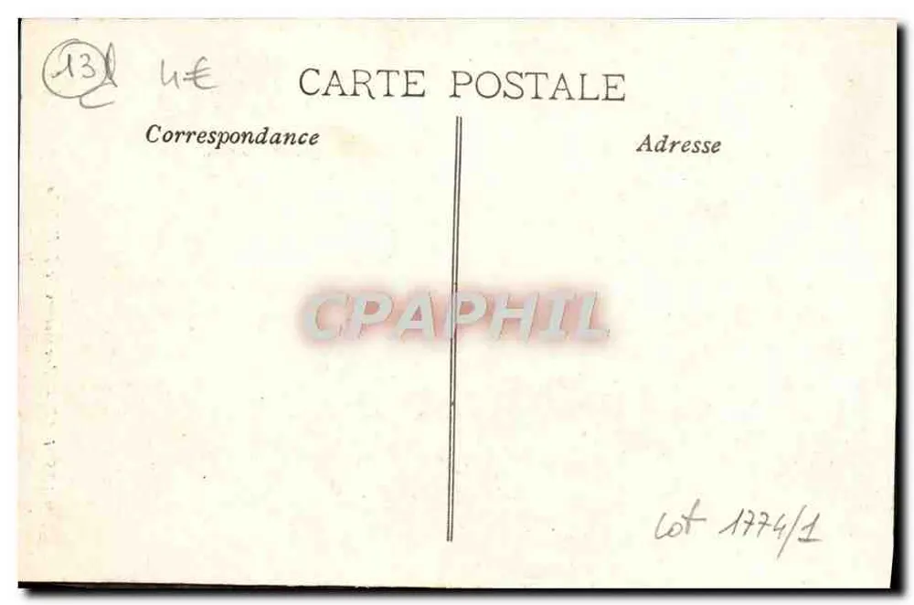 Marseille — Aufzüge der ND de la Garde — LM - Rückseite