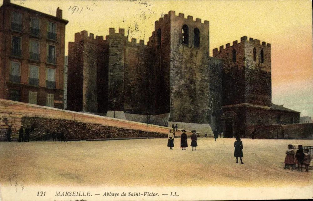 Marselha — Abadia de São Vicente — LL. — 1911 - Frente
