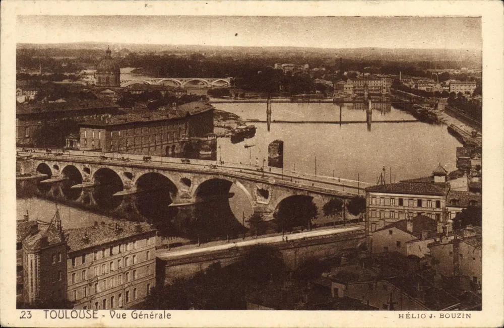 Toulouse - Vista Geral — Hélio J. Bouzin, n°23 - Frente