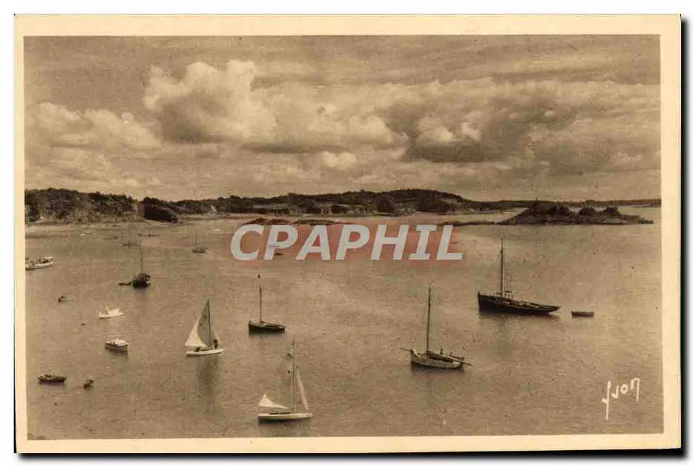 Dinard (Ille-et-Vilaine) — Estuário da Rance — Les Éditions d'Art YVON, Paris - Frente