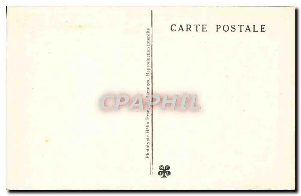 Puits de PADIRAC (Lot) — Natürlicher Damm des Obersees und exzentrische Stalaktiten — Phototypie-Hélio-Francis, Limoges - Rückseite