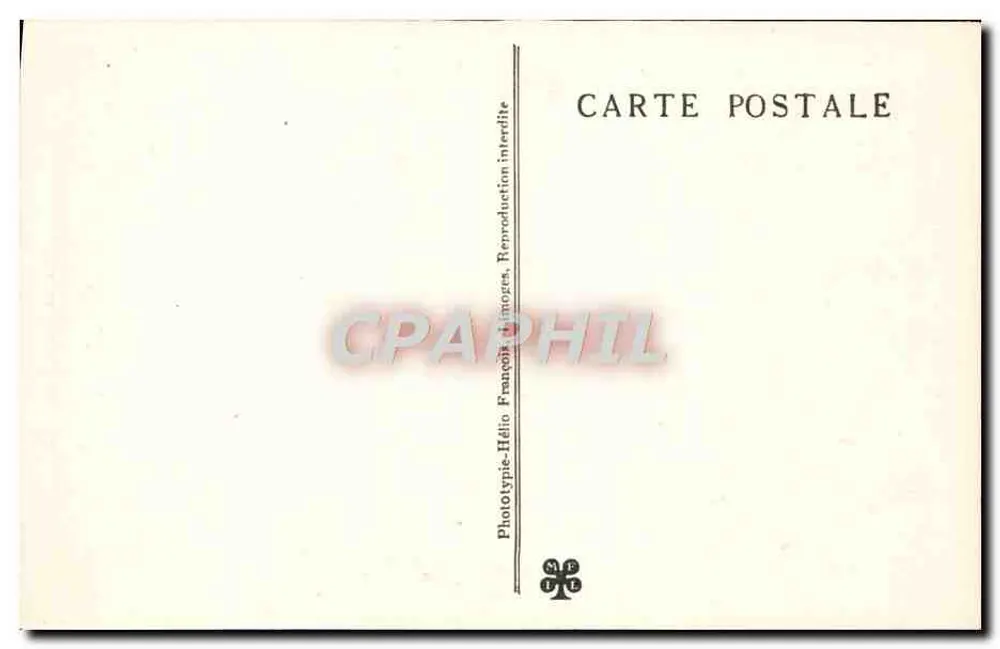 Grand Dôme, die Großen Säulen — Puite de Radirac (Lot) — Phototypie-Héliotype - Rückseite
