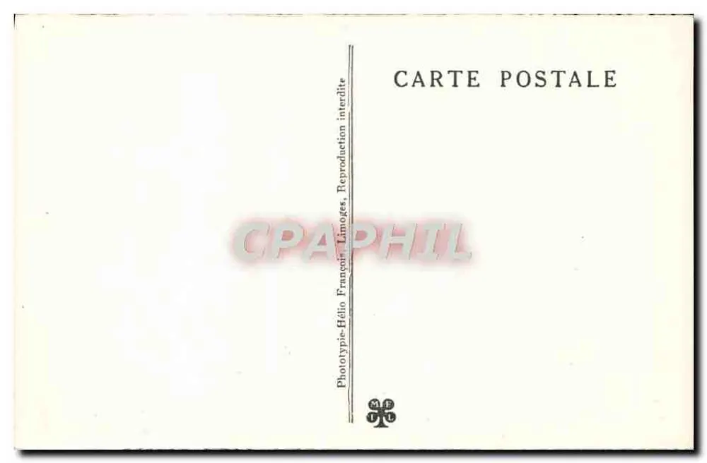 Poço de PADIRAC (Lot) — A Fonte que alimenta a Grande Rio — Phototypie-Hélio-Français - Verso