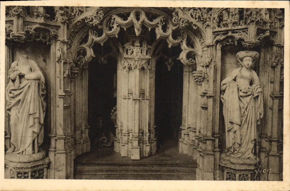 Kirche von Brou — Mausoleum von Philibert-le-Beau — Éditions d'Art YVON, Paris - Vorderseite