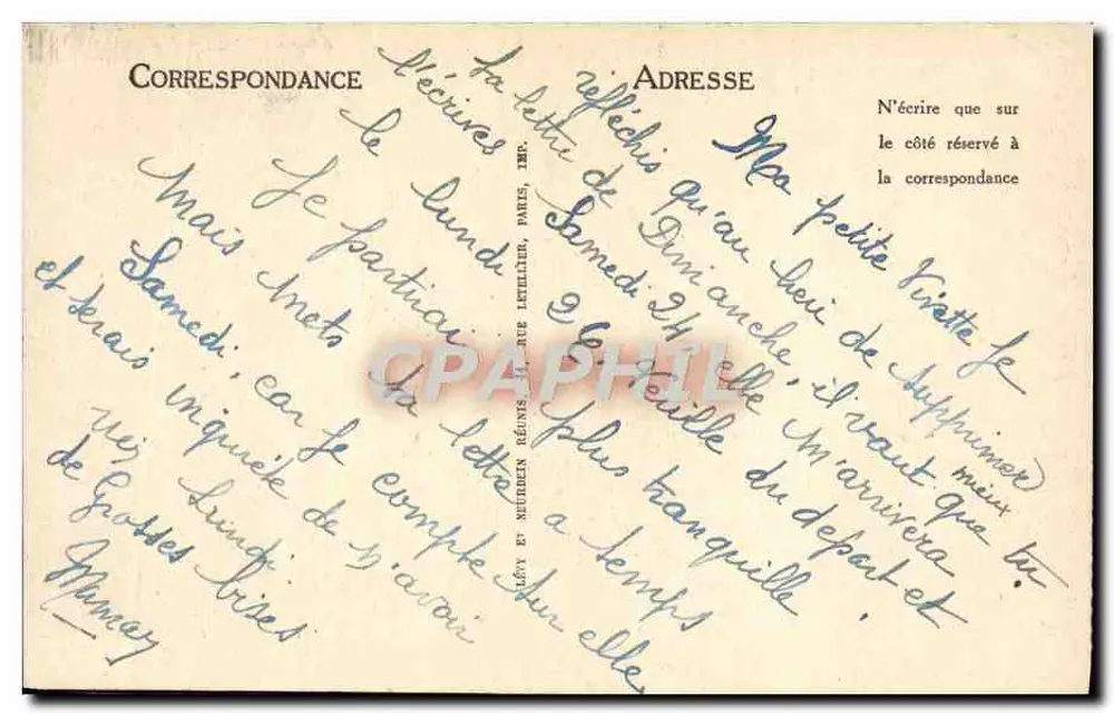 Marselha — A Catedral — LL - Verso