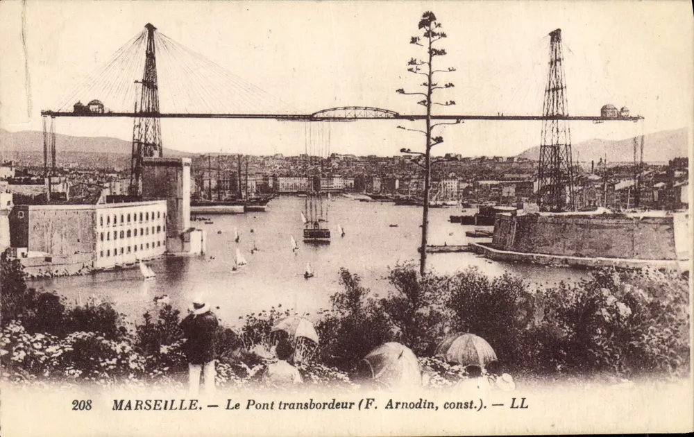 MARSEILLE — O Ponte Transbordador (F. Arnodin, const.) — LL - Frente