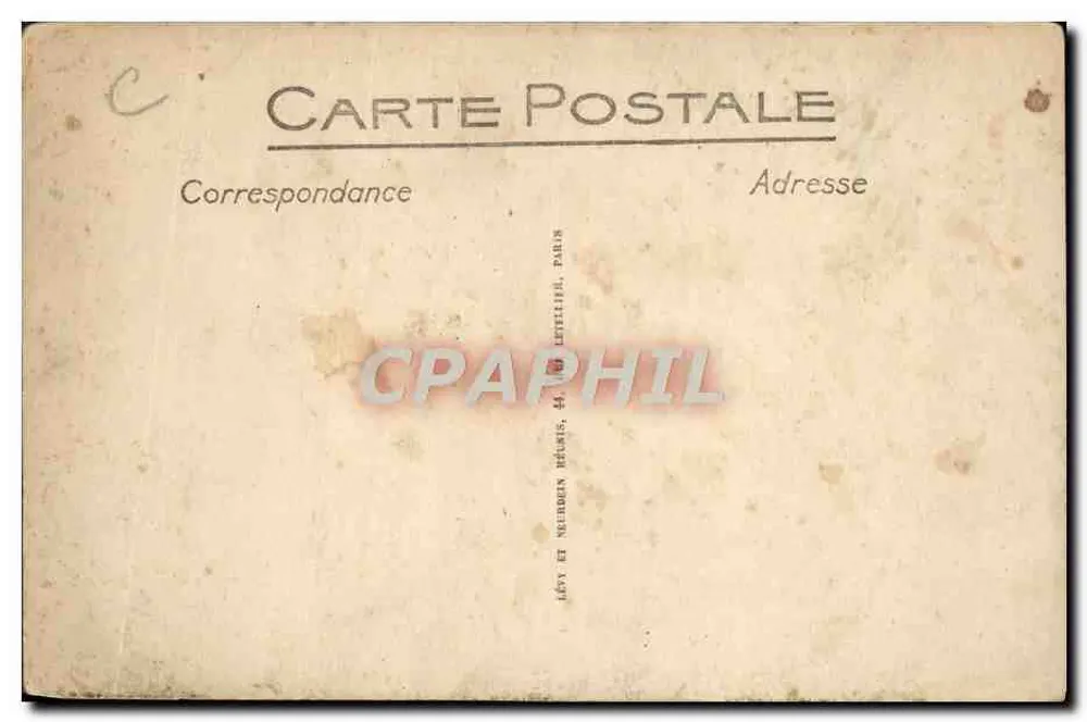 Marseille — Promenade de la Corniche — Vue prise de Maldormé — LL. Éditeur LL. - Rückseite