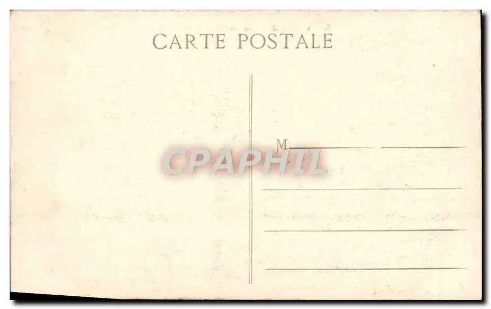 Marseille — Het Palais Longchamps — EL. - Achterkant