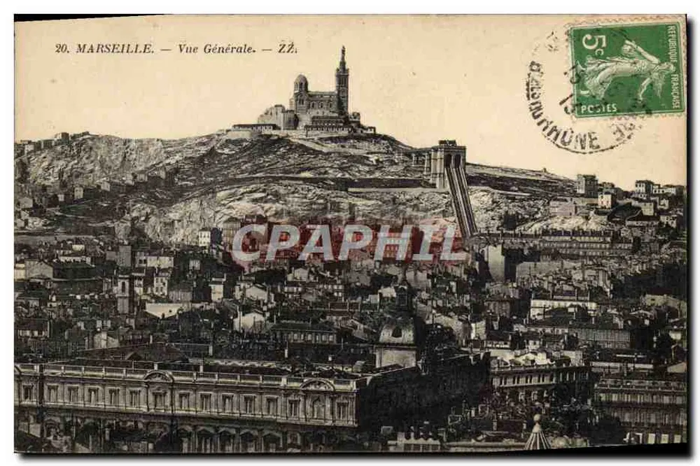 MARSEILLE — Vista Geral — ZŽ - Frente