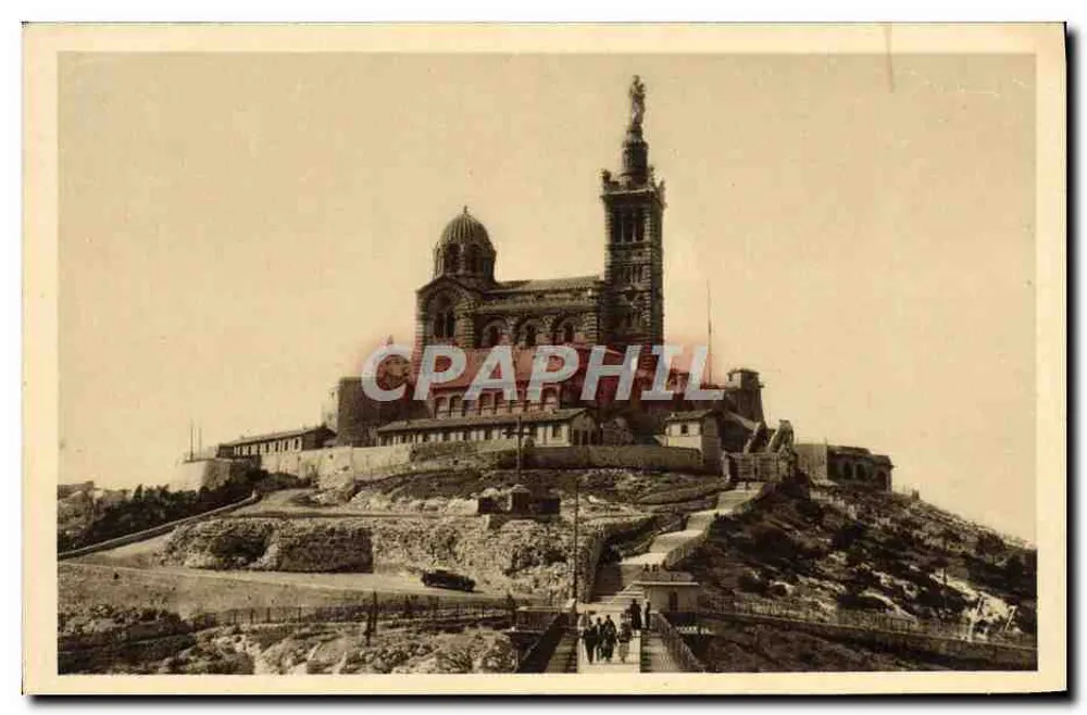 A Basílica Nossa Senhora da Guarda — Marselha — Edição especial da Basílica - Frente