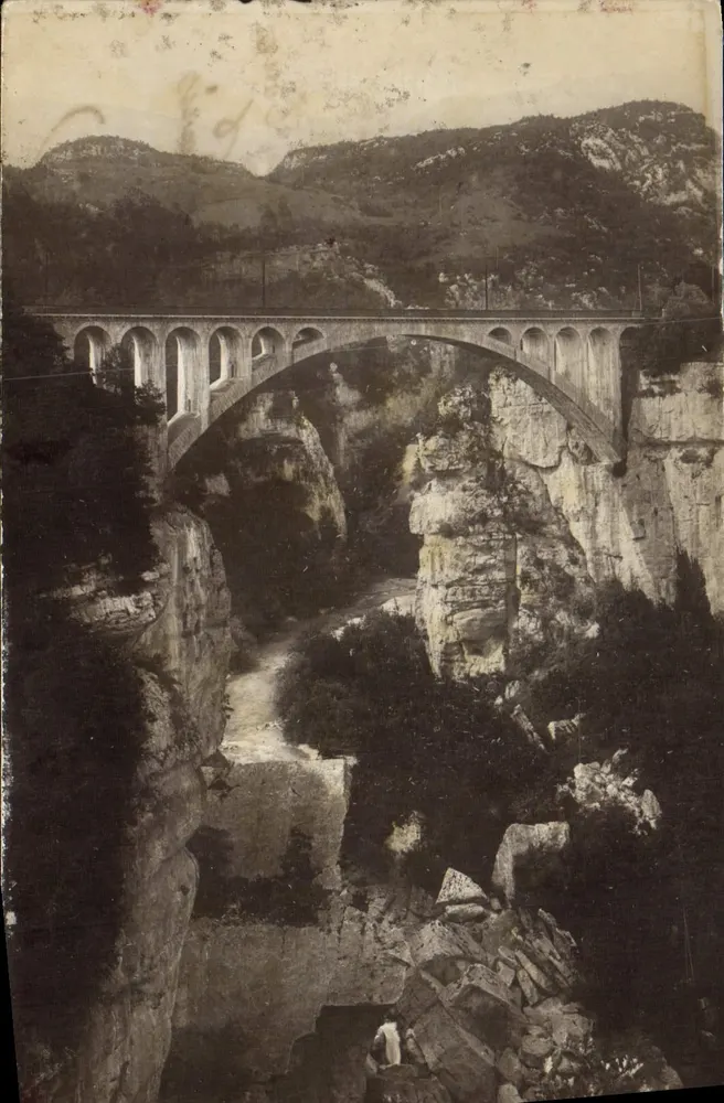 Brücke des Mühlen — Bellegarde — Verlag Lévy et Murbu, Paris - Vorderseite