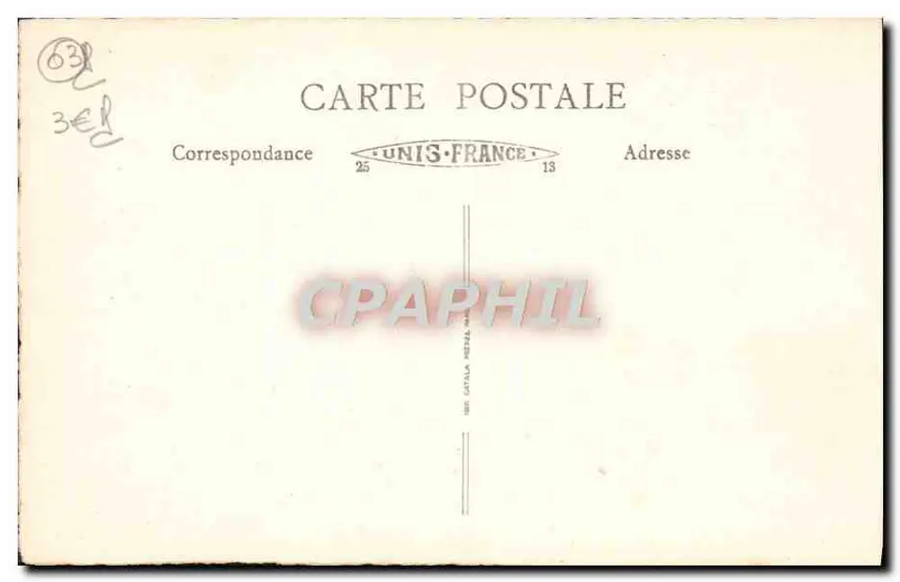 Vichy (Allier) — Das Casino — Der Spielraum — n°99 - Rückseite