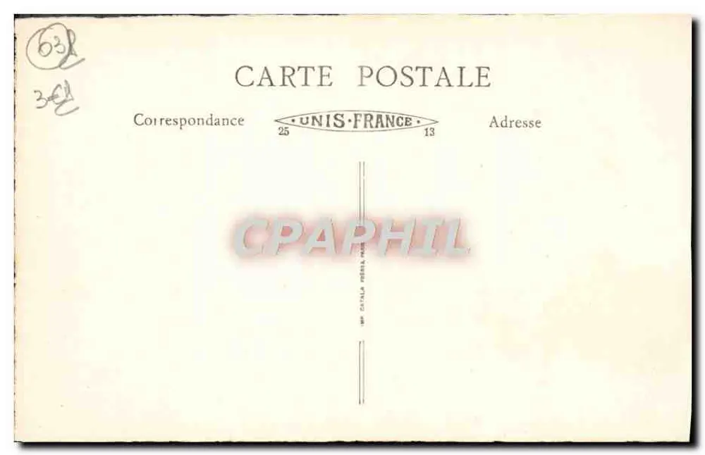 Vichy (Allier) - Spielraum - Saal der Feiern - Rückseite