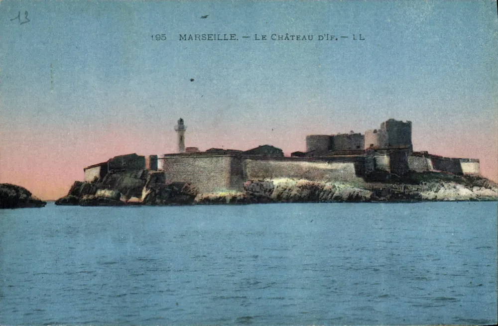 Marseille — O Castelo de If — LL - Frente