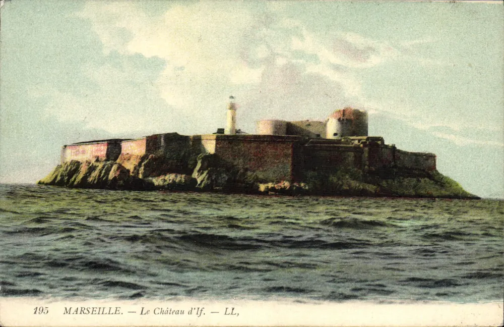 Marseille — O Castelo de If — LL, n°195 - Frente