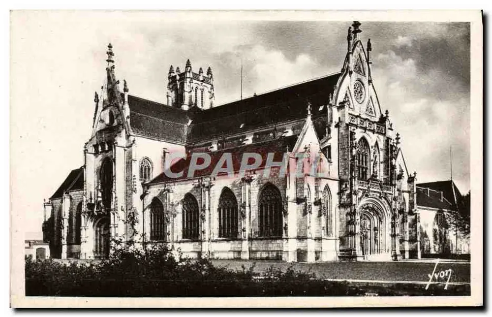 Igreja de Brou — Bourg-en-Bresse (Ain) — Les Éditions d'Art 'W.C.' Paris - Frente