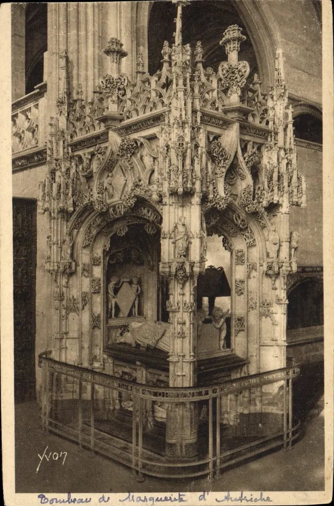 Mausoleum von Marguerite von Österreich — Kirche von Bourg (Ain) — Éditions d'Art Yvon - Vorderseite