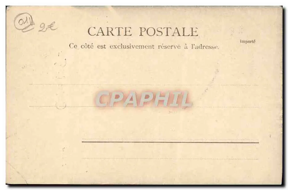 Interior — Gorges do Fier — B. & J. D. 10288 22 - Verso