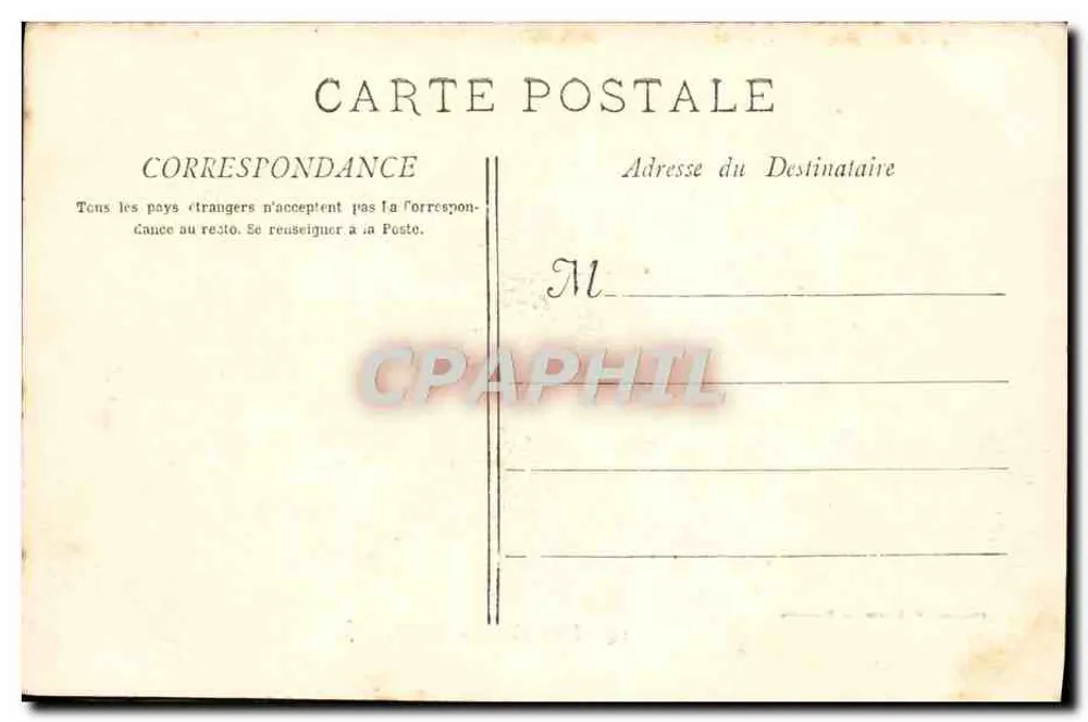 Marseille — Zamek If — Fototyp. E. Lacour — nr 64 - Rewers