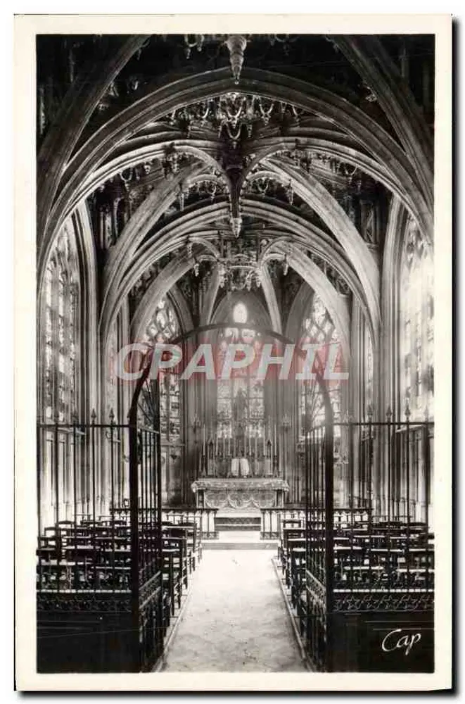 La Ferté-Bernard — Kirche N.-D. des Marais - Kapelle des Rosenkranzes (15. und 16. Jahrhundert) — G.A.P. Cap - Vorderseite