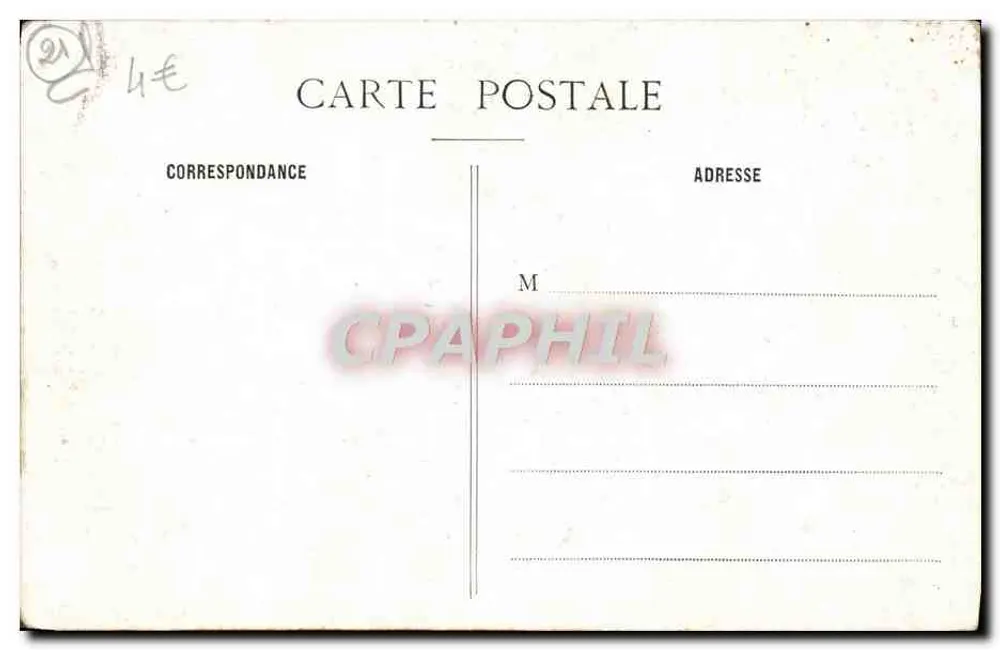 Tumbas dos Duques de Borgonha — Museu de Dijon — Editor Cutex d'or, n°19 - Verso