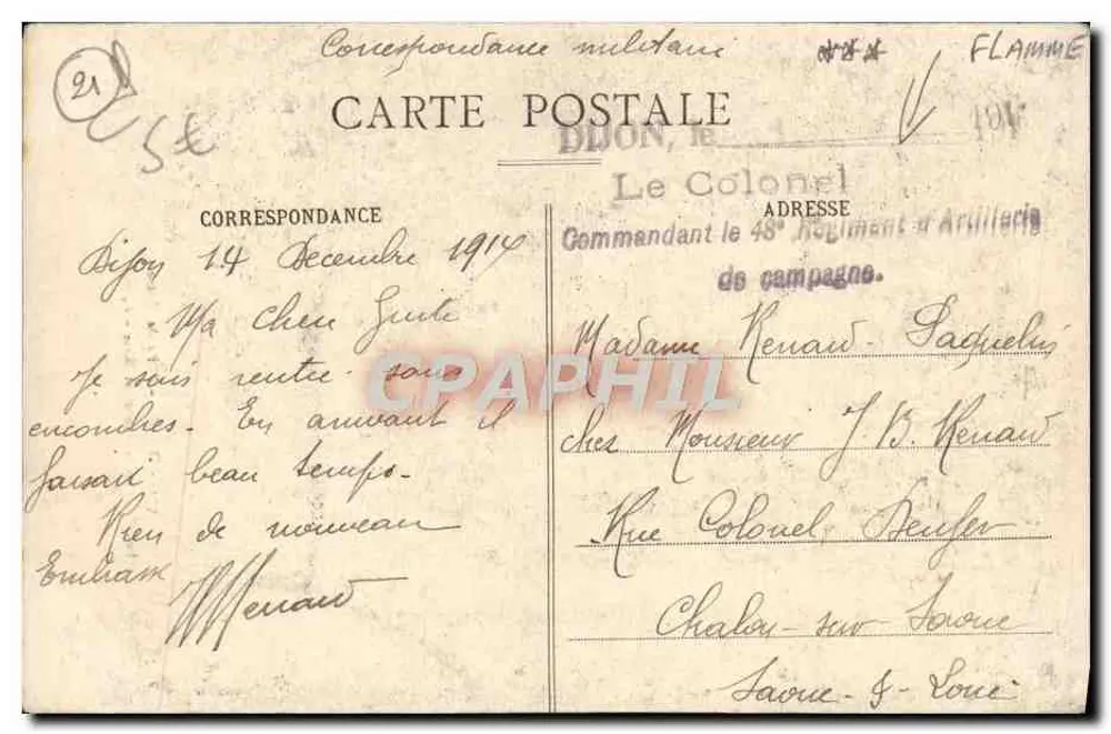 Dijon - Puits de Moïse - I Profeti Daniele e Isaia — L. V., editore - Verso