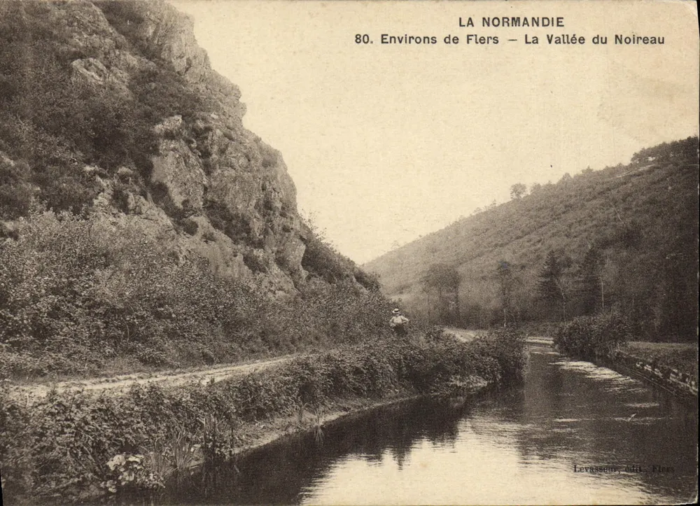 Normandie — Umgebung von Fliers — Tal des Noireau — Levasseur, Verlag Fliers - Vorderseite