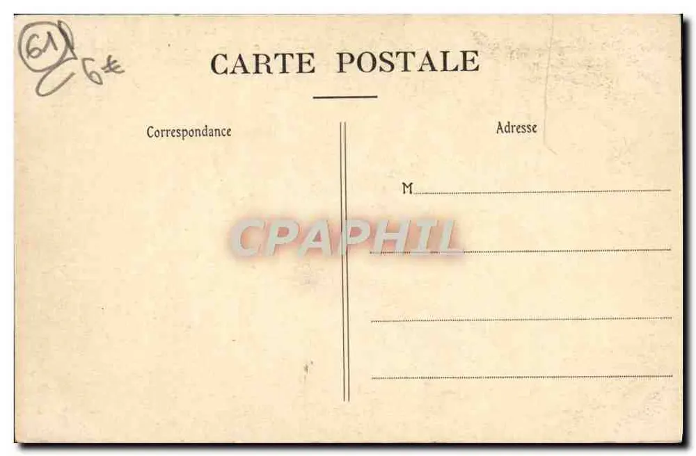 Normandie — Umgebung von Fliers — Tal des Noireau — Levasseur, Verlag Fliers - Rückseite