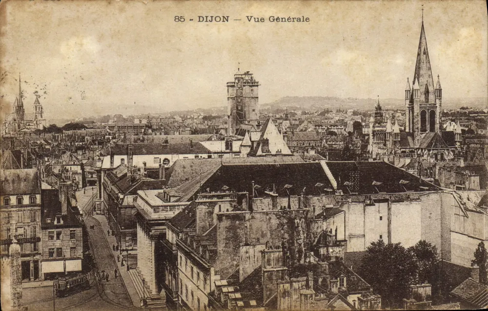 Dijon — Vista Geral — Editor anônimo, n° 85 - Frente