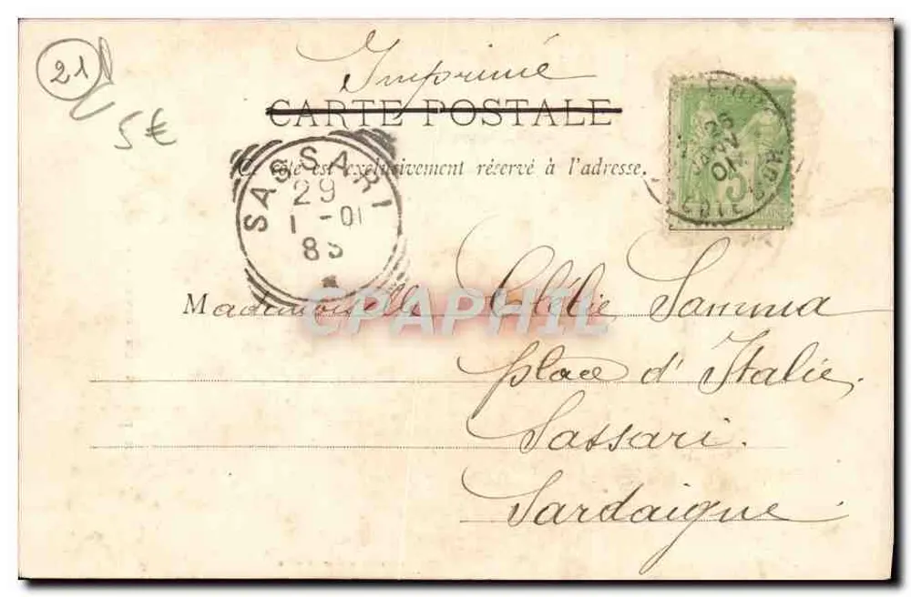 Chatillon-sur-Seine - Castelo de Marmont — H. Bognureau, editor. Chatillon - Verso