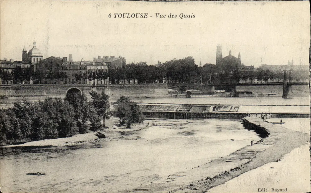 Toulouse - Vista dos Quais — Edit. Bayard - Frente