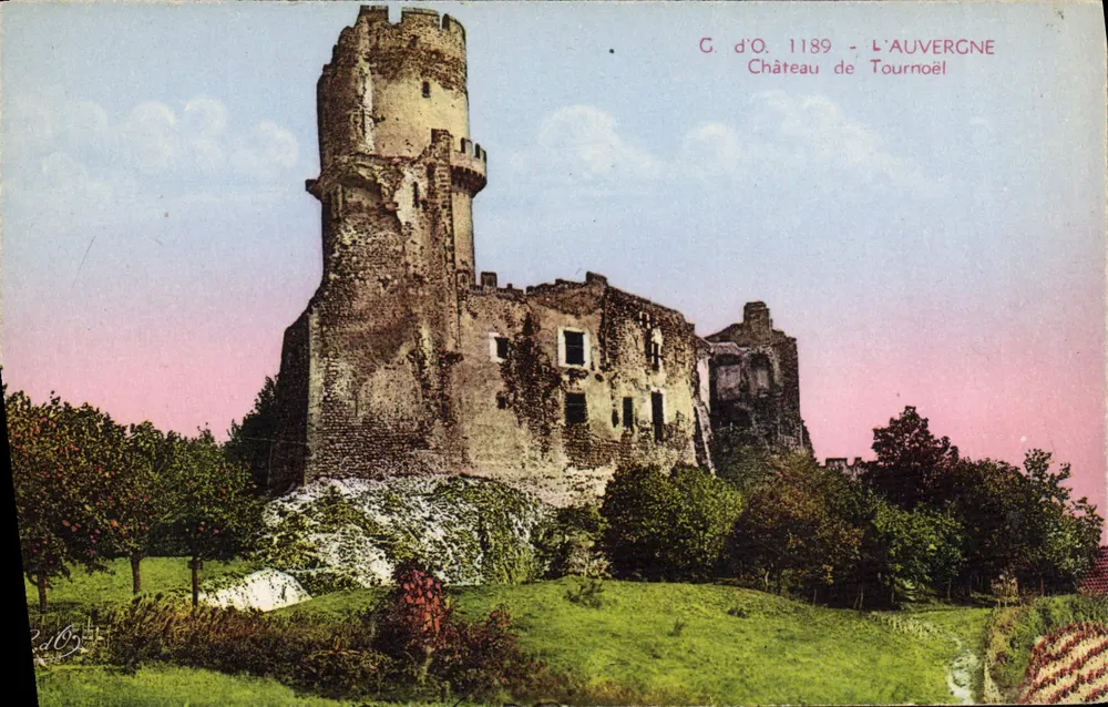 Schloss Tournoël — Auvergne — G. d'O. 1189 - Vorderseite