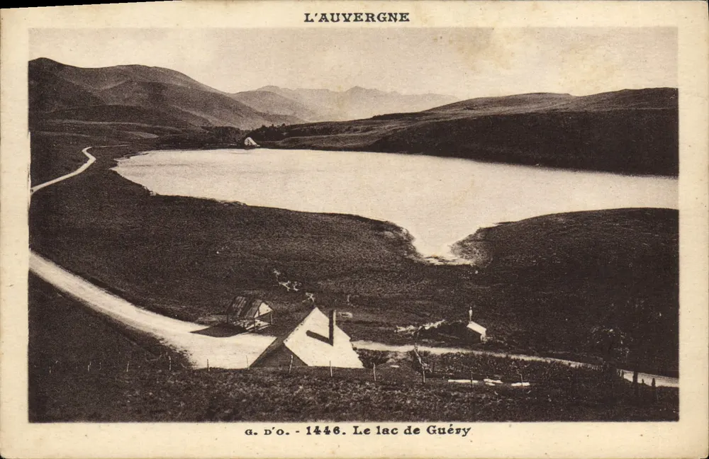 Il lago di Guéry — L'Auvergne — g.d.o. - 1446 - Recto