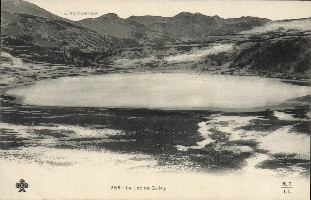 L'Auvergne — O Lago de Guéry — M.T. I.L. n°265 - Frente