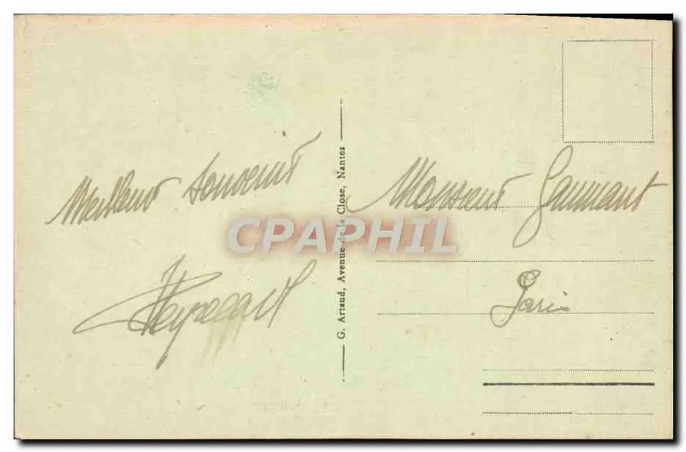 Toulouse — Die Ufer der Garonne — Verleger G. Arnaud, n° 191 - Rückseite