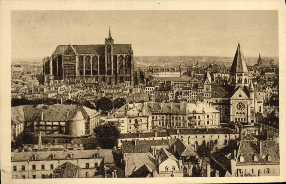 Metz — Panorama — Édition W. Connard - Metz - Frente