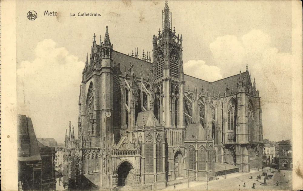 Metz — A Catedral — Nels - Frente