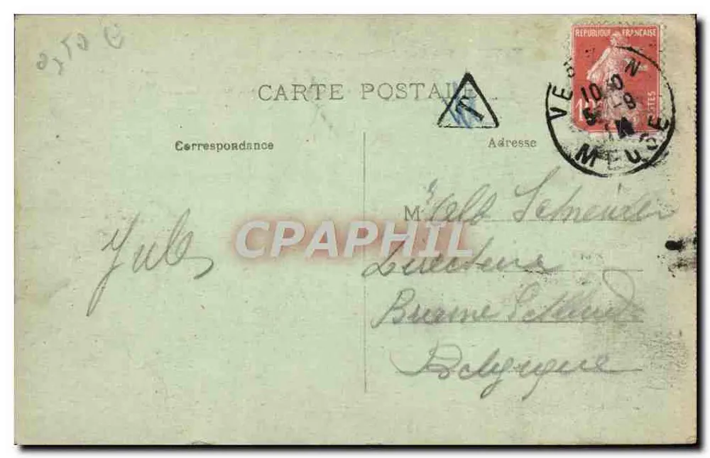 Verdun — Fort de Vaux, Südwestabschnitt — Vaux Fort — 97 - Rückseite