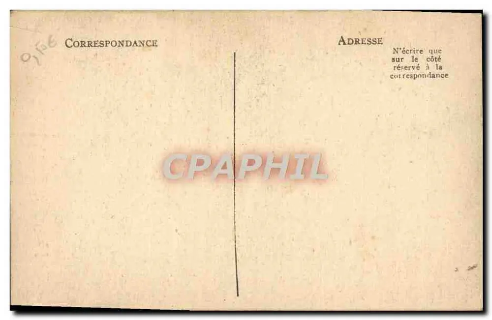 Innenansicht der Kathedrale Saint-Front — Périgueux — Serie B.P. n°446 - Rückseite