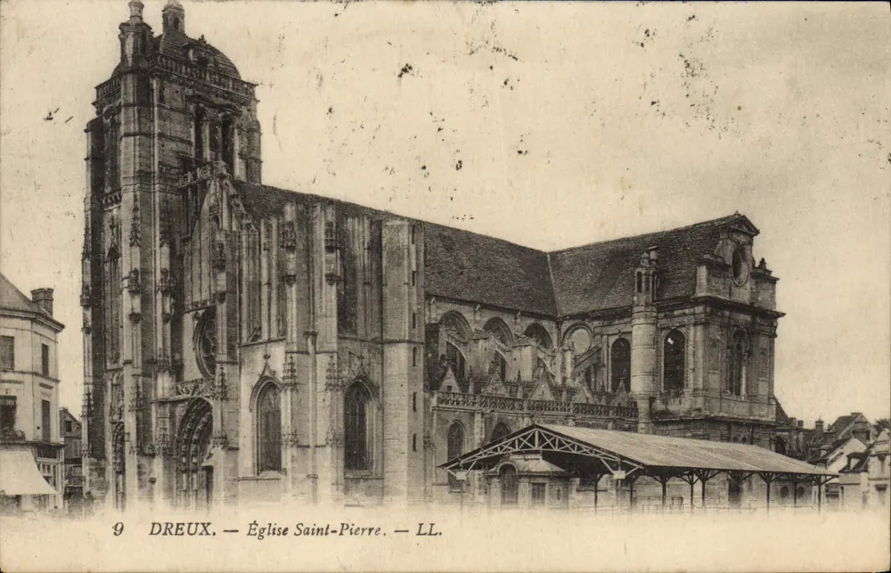 Dreux — Igreja de São Pedro — LL. - Frente