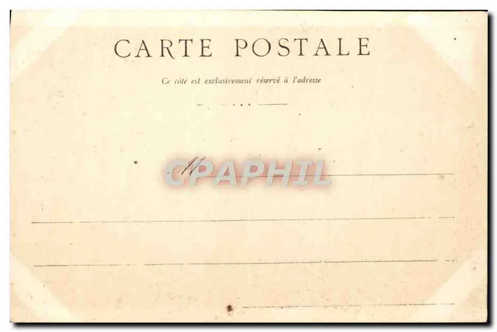 Innenansicht der Kirche Saint-Cernin in Toulouse — B.M.T. - Nr. 16 - Rückseite