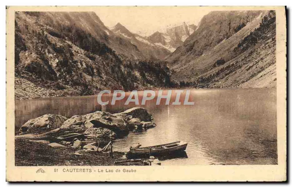 Cauterets - Lago de Gaube — n°81 - Frente