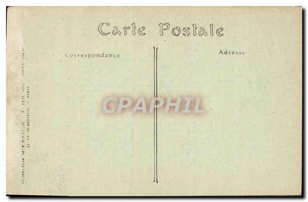Alte Abtei von Jumieges — Passage Charles-VII — ND Phot - Rückseite